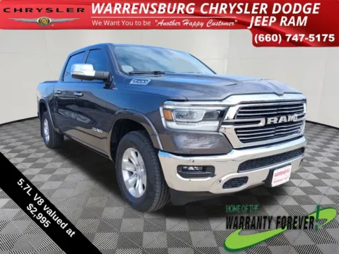 Gray 2022 Ram 1500 Laramie for sale in Warrensburg, MO