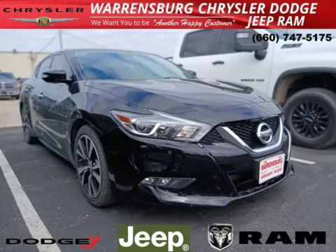 Black 2018 Nissan Maxima 3.5 SV for sale in Warrensburg, MO