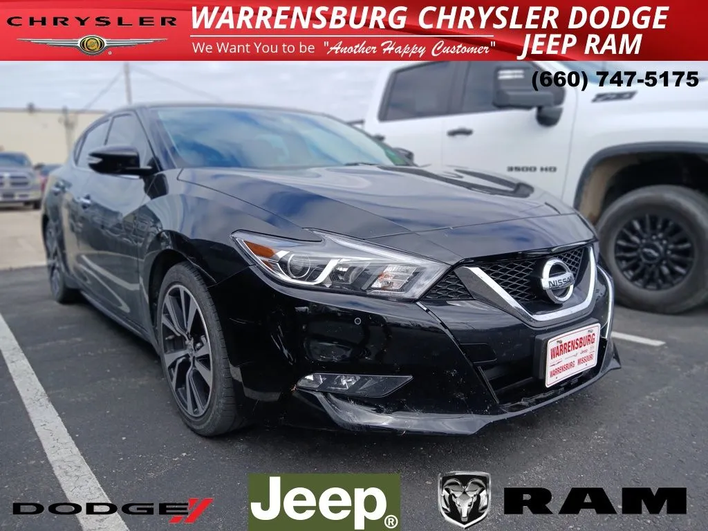 Black 2018 Nissan Maxima 3.5 SV for sale in Warrensburg, MO