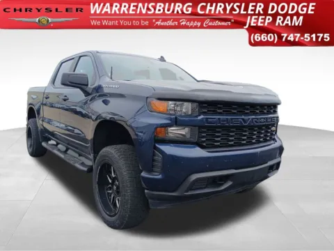 Blue 2020 Chevrolet Silverado 1500 Custom for sale in Warrensburg, MO