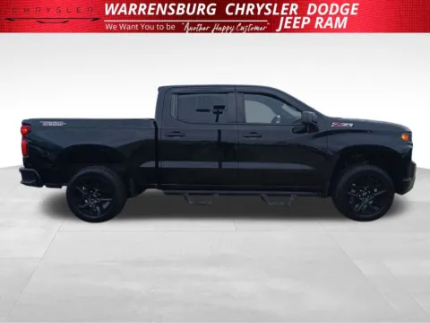 Photos of 2021 Chevrolet Silverado 1500 Custom Trail Boss for sale in Warrensburg, MO at Warrensburg Chrysler Dodge Jeep Ram Fiat