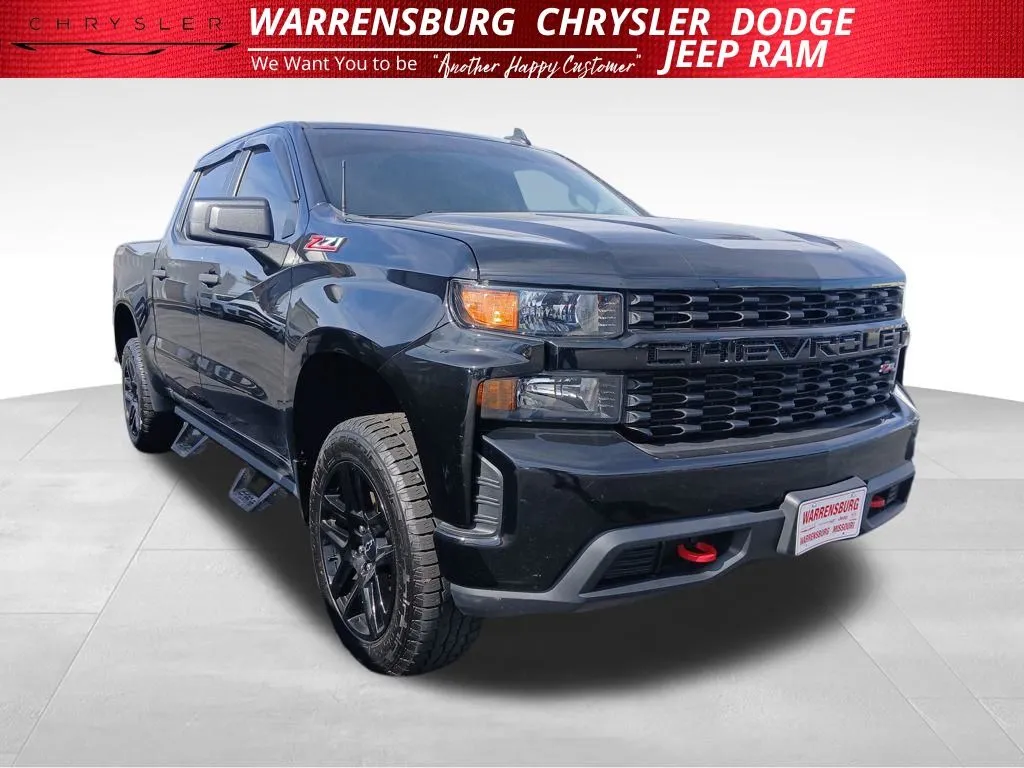 Black 2021 Chevrolet Silverado 1500 Custom Trail Boss for sale in Warrensburg, MO