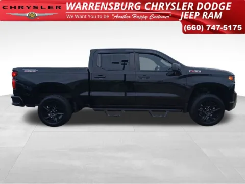 Photos of 2021 Chevrolet Silverado 1500 Custom Trail Boss for sale in Warrensburg, MO at Warrensburg Chrysler Dodge Jeep Ram Fiat