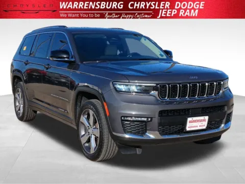 Gray 2021 Jeep Grand Cherokee L Limited for sale in Warrensburg, MO