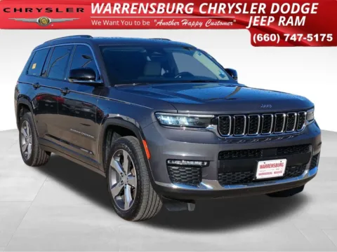 Gray 2021 Jeep Grand Cherokee L Limited for sale in Warrensburg, MO