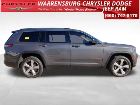Photos of 2021 Jeep Grand Cherokee L Limited for sale in Warrensburg, MO at Warrensburg Chrysler Dodge Jeep Ram Fiat