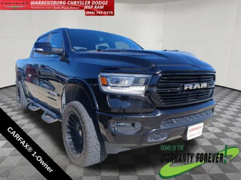 Black 2019 Ram 1500 Laramie for sale in Warrensburg, MO