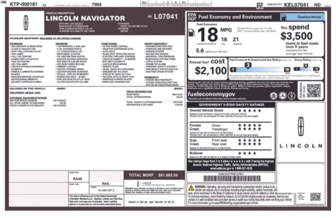 Silver 2019 Lincoln Navigator Select for sale in Warrensburg, MO