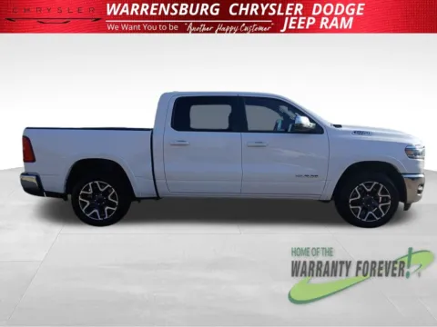 Photos of 2025 Ram 1500 Laramie for sale in Warrensburg, MO at Warrensburg Chrysler Dodge Jeep Ram Fiat