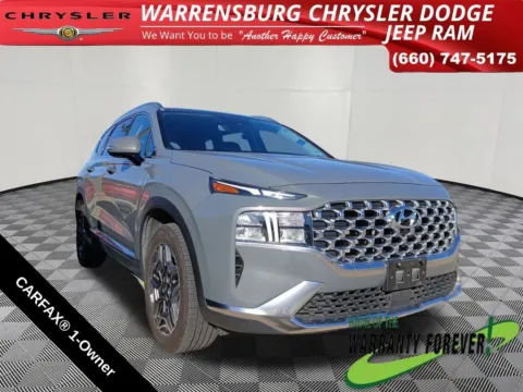 Gray 2023 Hyundai Santa Fe Hybrid SEL Premium for sale in Warrensburg, MO