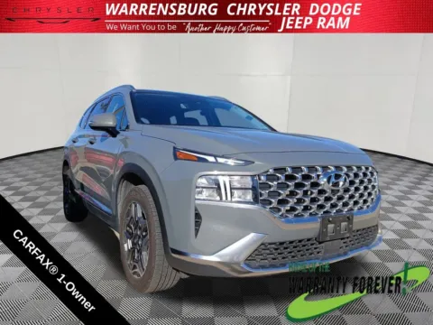 Gray 2023 Hyundai Santa Fe Hybrid SEL Premium for sale in Warrensburg, MO