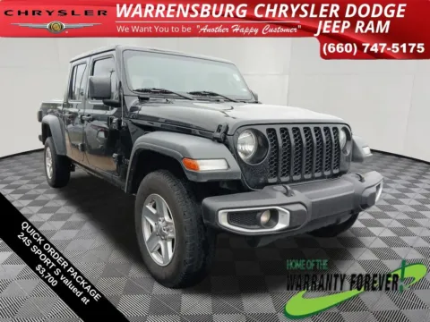 Black 2023 Jeep Gladiator Sport S for sale in Warrensburg, MO