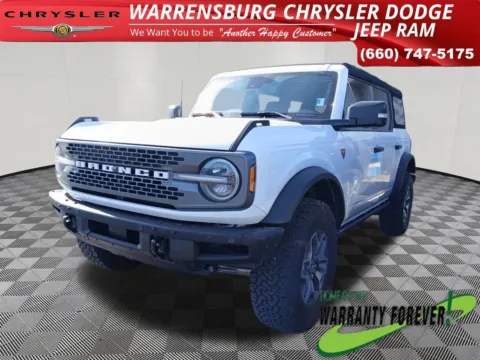 More photos of 2024 Ford Bronco Badlands at Warrensburg Chrysler Dodge Jeep Ram Fiat, MO