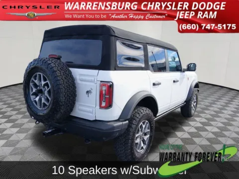 Another view of 2024 Ford Bronco Badlands for sale in Warrensburg, MO at Warrensburg Chrysler Dodge Jeep Ram Fiat