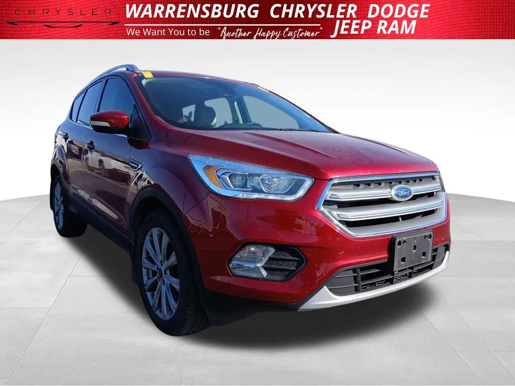 Red 2017 Ford Escape Titanium for sale in Warrensburg, MO