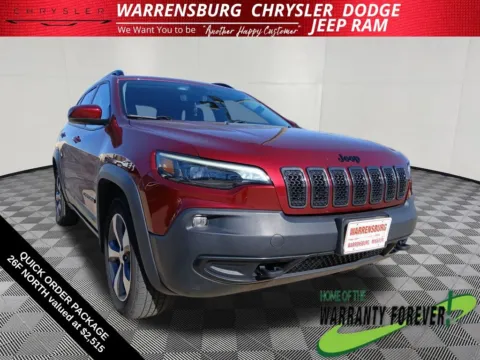 Red 2020 Jeep Cherokee Latitude for sale in Warrensburg, MO