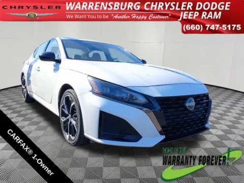 White 2024 Nissan Altima 2.5 SR for sale in Warrensburg, MO