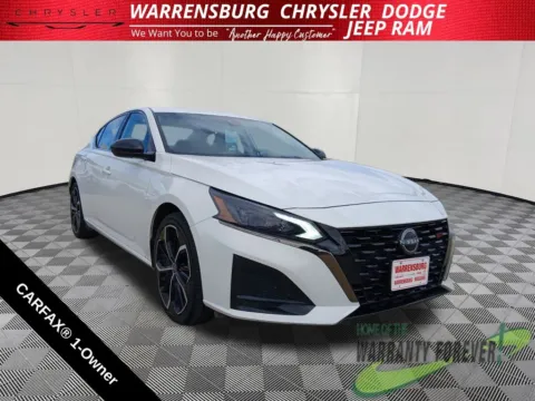 White 2024 Nissan Altima 2.5 SR for sale in Warrensburg, MO