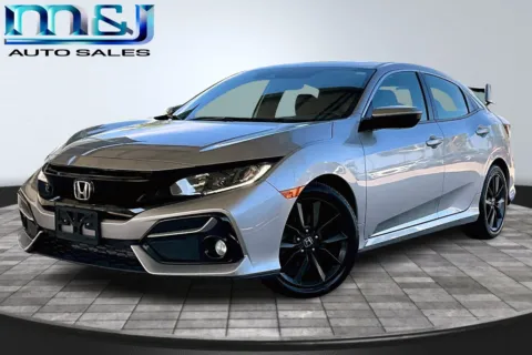 Silver 2021 Honda Civic EX for sale in Jacksonville, FL