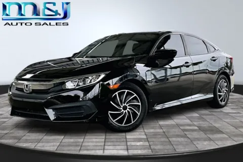 Black 2016 Honda Civic LX for sale in Jacksonville, FL