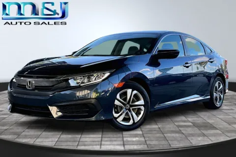 Blue 2018 Honda Civic LX for sale in Jacksonville, FL