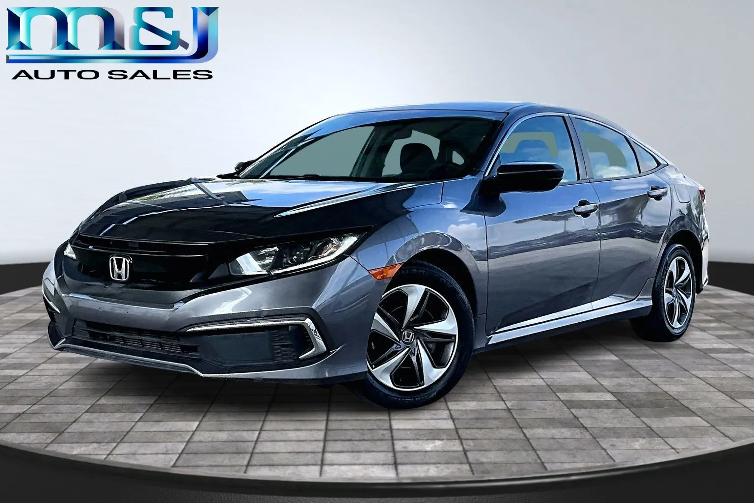 Gray 2019 Honda Civic LX for sale in Jacksonville, FL