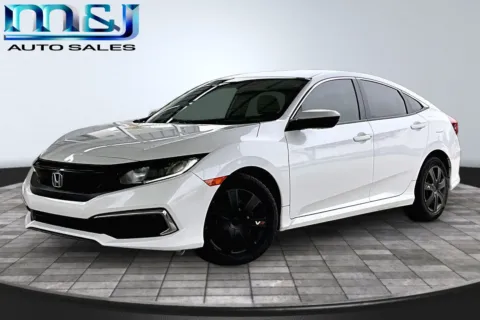 White 2019 Honda Civic LX for sale in Jacksonville, FL