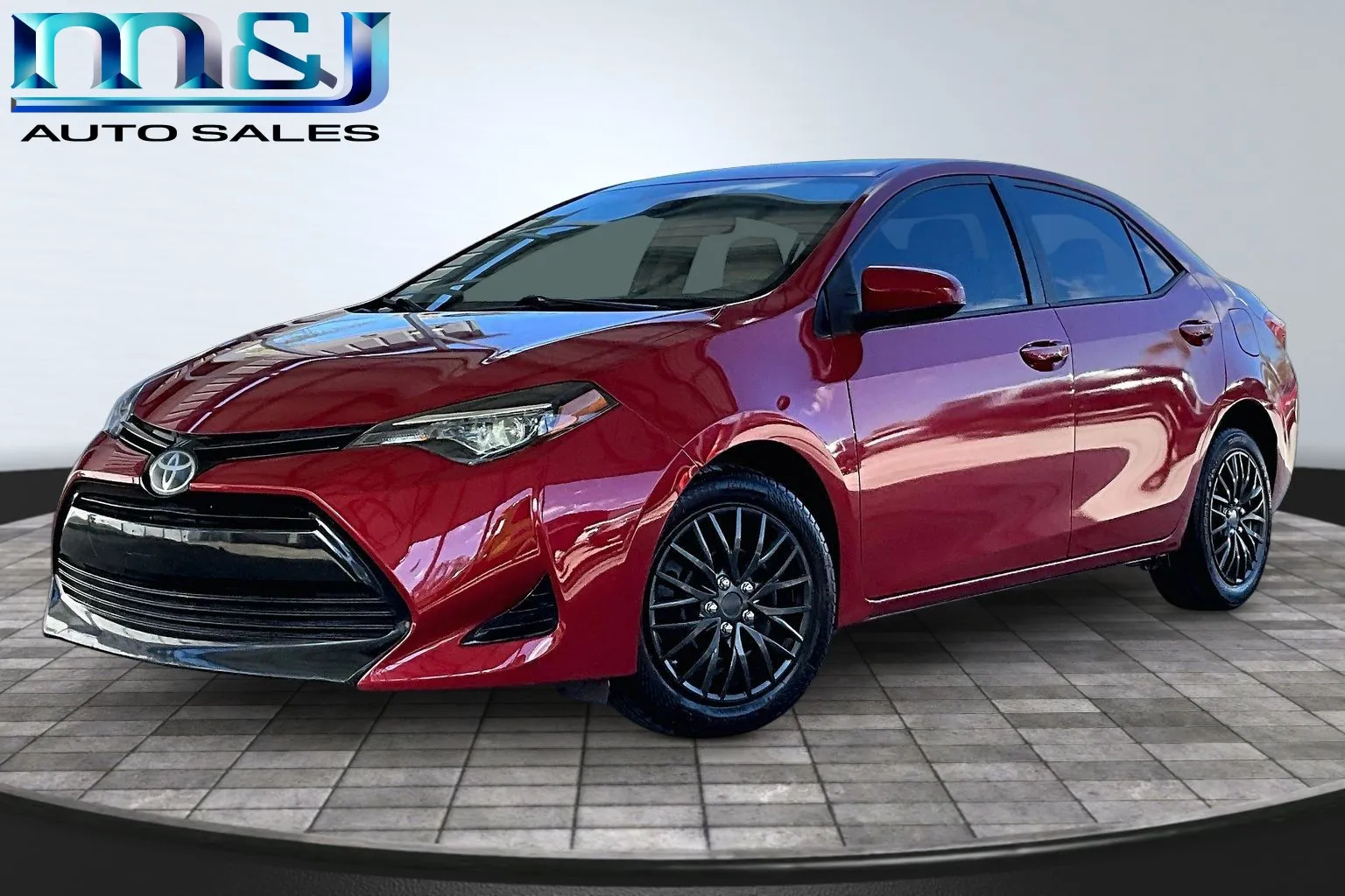 Red 2017 Toyota Corolla CE for sale in Jacksonville, FL