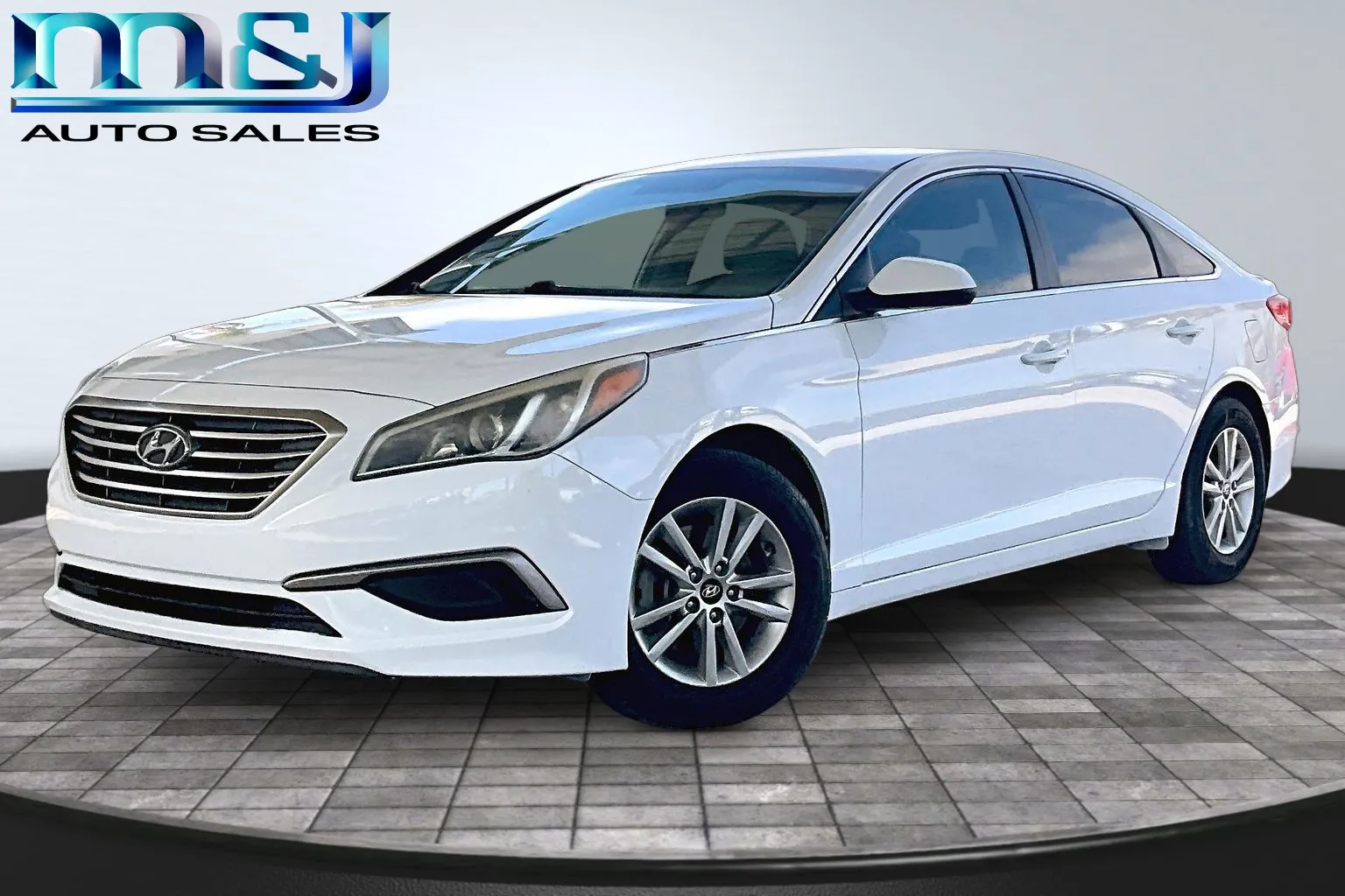 White 2017 Hyundai SONATA for sale in Jacksonville, FL