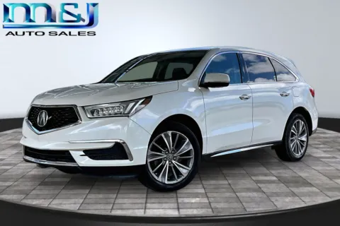 White 2018 Acura MDX SH-AWD w/Tech for sale in Jacksonville, FL