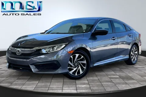 Gray 2018 Honda Civic EX for sale in Jacksonville, FL