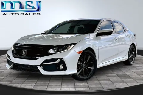White 2021 Honda Civic EX for sale in Jacksonville, FL