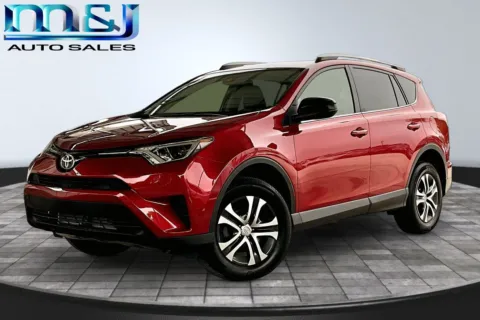 Red 2017 Toyota RAV4 LE for sale in Jacksonville, FL