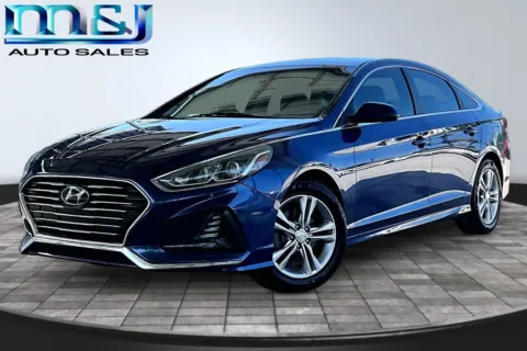 Blue 2018 Hyundai SONATA SE for sale in Jacksonville, FL