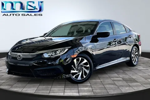 Black 2018 Honda Civic EX for sale in Jacksonville, FL
