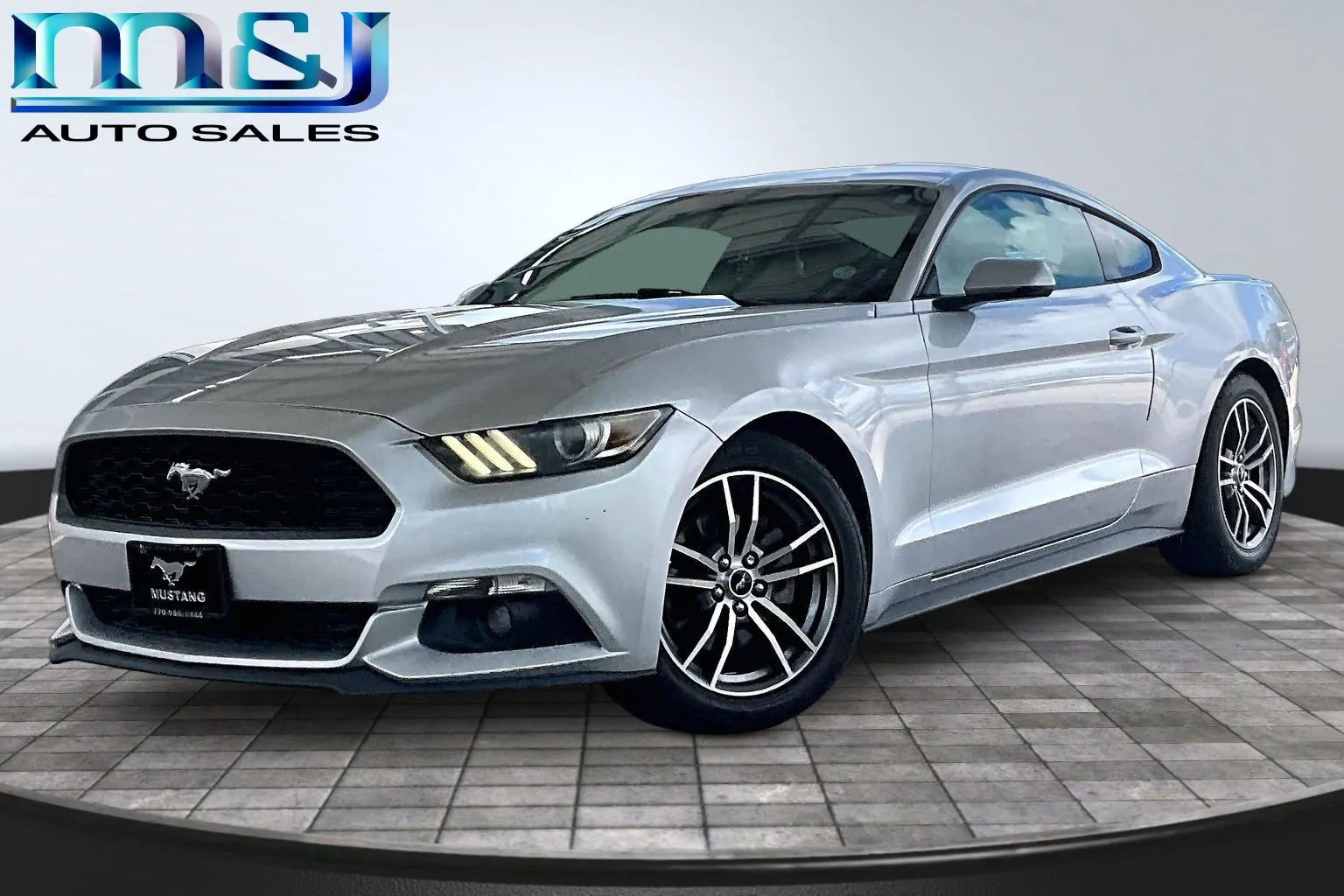 Silver 2015 Ford Mustang for sale in Jacksonville, FL