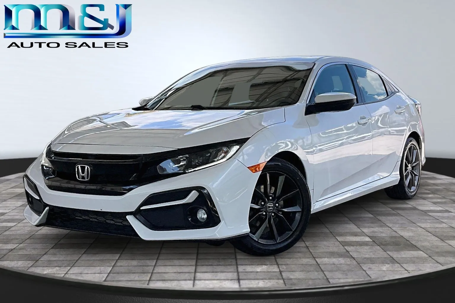 White 2021 Honda Civic EX for sale in Jacksonville, FL