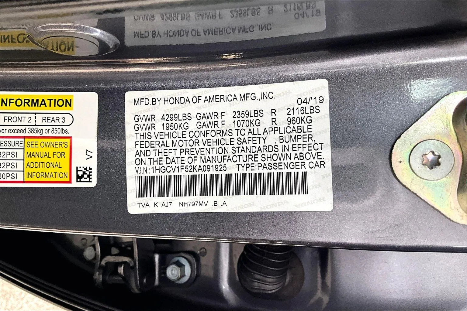 Honda Accord photo 16