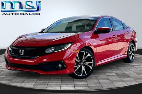 Red 2019 Honda Civic Sport for sale in Jacksonville, FL