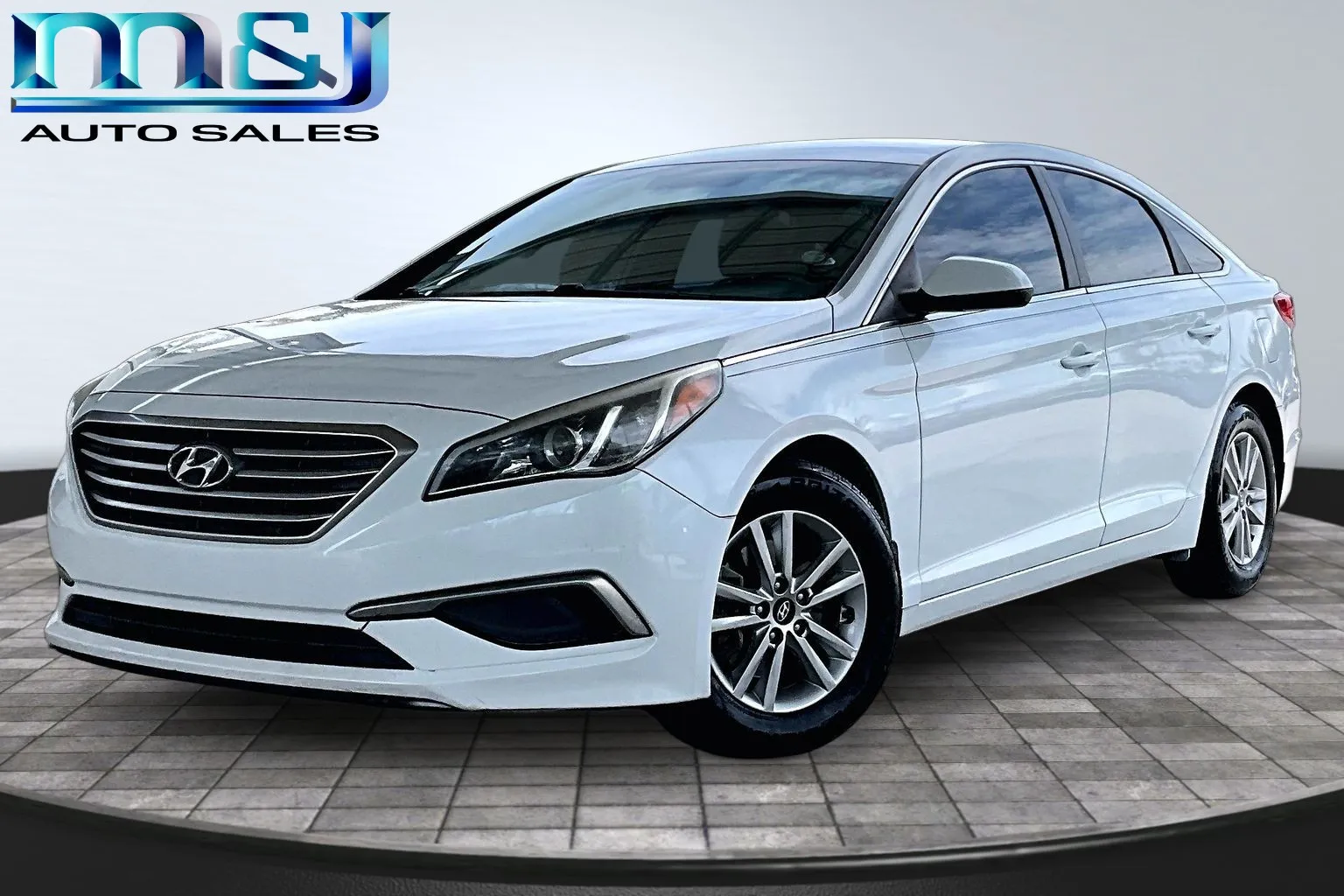 White 2017 Hyundai SONATA for sale in Jacksonville, FL