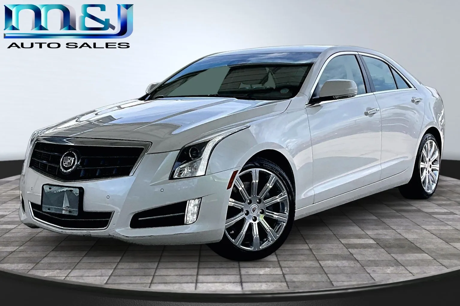 White 2013 Cadillac ATS 3.6L Premium for sale in Jacksonville, FL