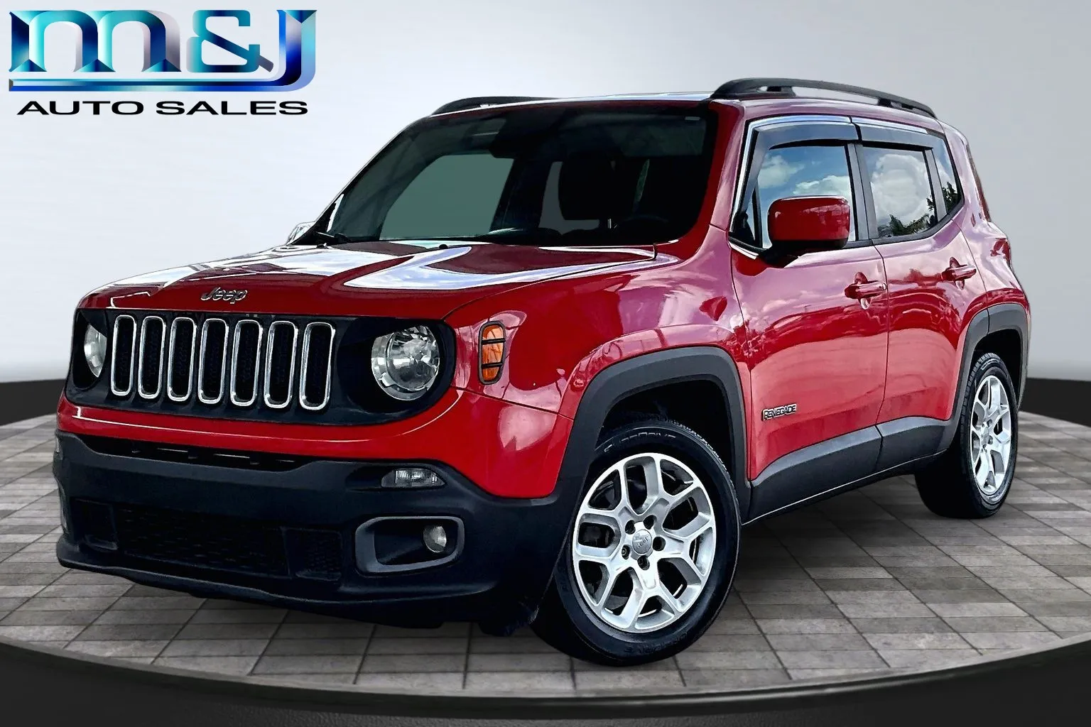 Red 2015 Jeep Renegade Latitude for sale in Jacksonville, FL
