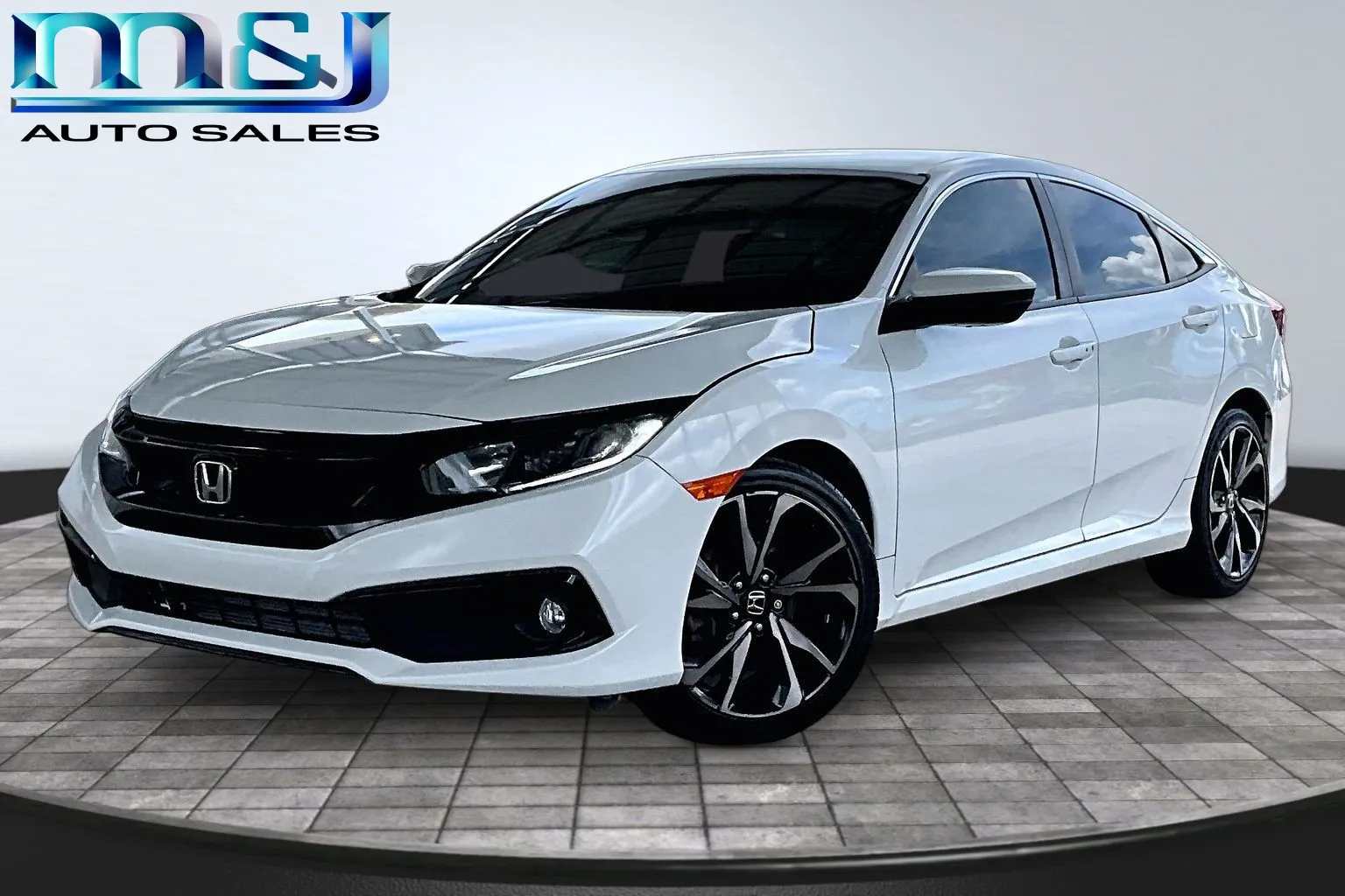 White 2019 Honda Civic Sport for sale in Jacksonville, FL