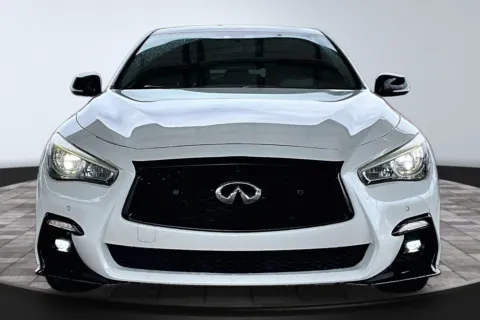 Photos of 2021 INFINITI Q50 Red Sport 400 for sale in Jacksonville, FL at M&J Auto Sales and Service