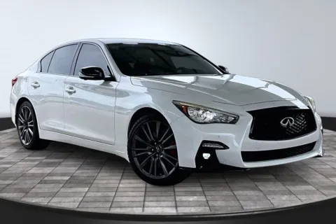 Another view of 2021 INFINITI Q50 Red Sport 400 for sale in Jacksonville, FL at M&J Auto Sales and Service