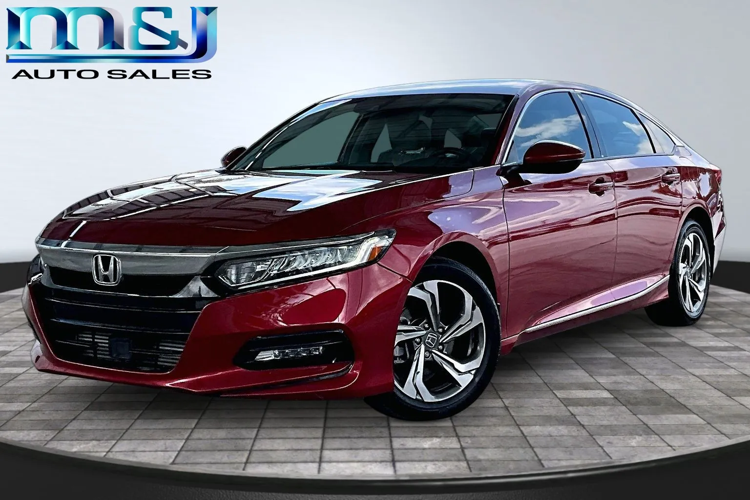 Red 2018 Honda Accord EX-L for sale in Jacksonville, FL