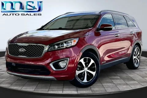 Red 2016 Kia Sorento EX V6 for sale in Jacksonville, FL