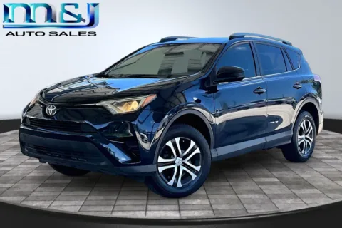 Blue 2017 Toyota RAV4 LE for sale in Jacksonville, FL