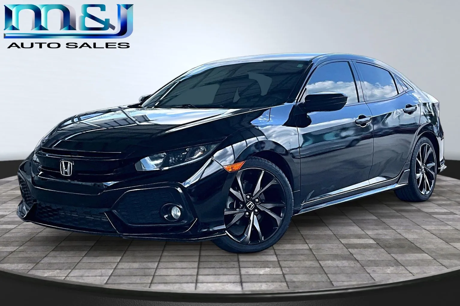 Black 2017 Honda Civic Sport for sale in Jacksonville, FL