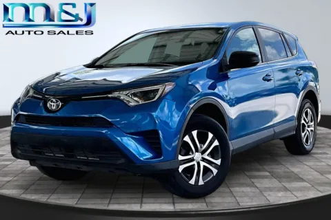 Blue 2018 Toyota RAV4 LE for sale in Jacksonville, FL